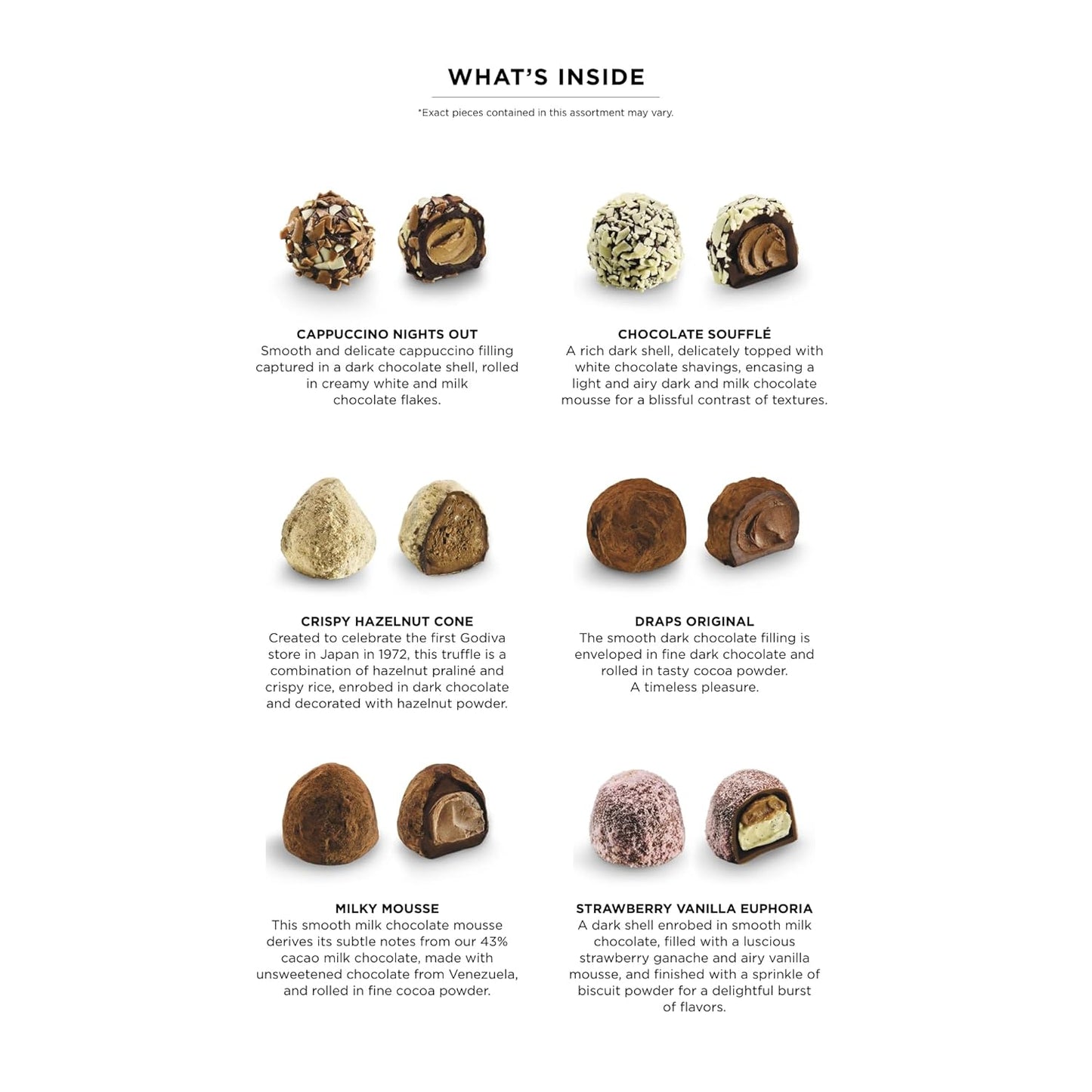 Godiva Red Bow Signature Truffle Gift Box, Belgian Dark and Milk Chocolates with Ganache Centers, Gourmet Holiday Gift, Non-GMO & Kosher, 15 Pc