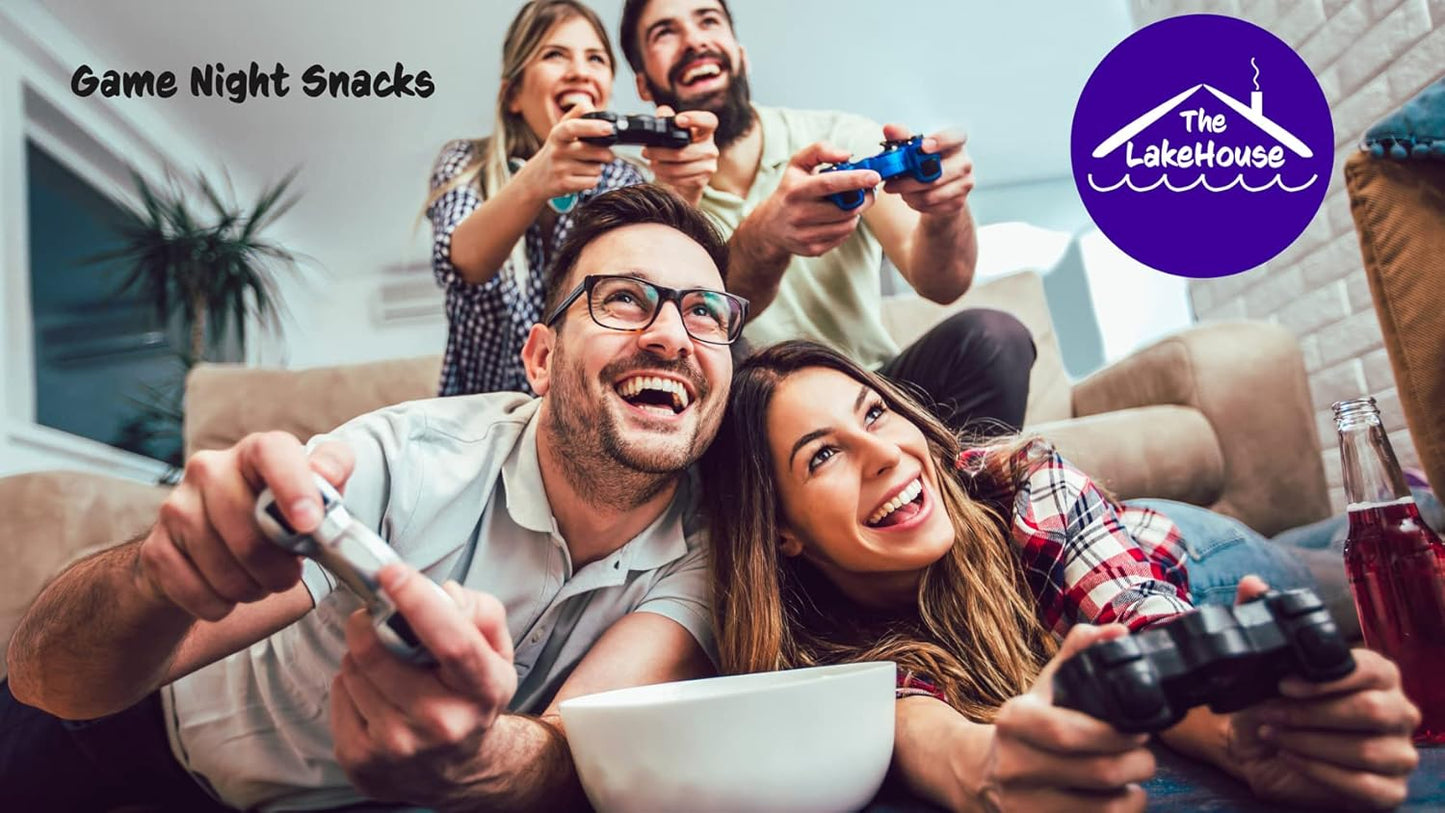 LakeHouse 25 Gluten Free Snacks - Quality Celiac-Friendly Healthy Snacks Variety Pack For Kids Adults - Gluten Free Snack Box - College Care Package Gift Basket - Snack Boxes For Kids