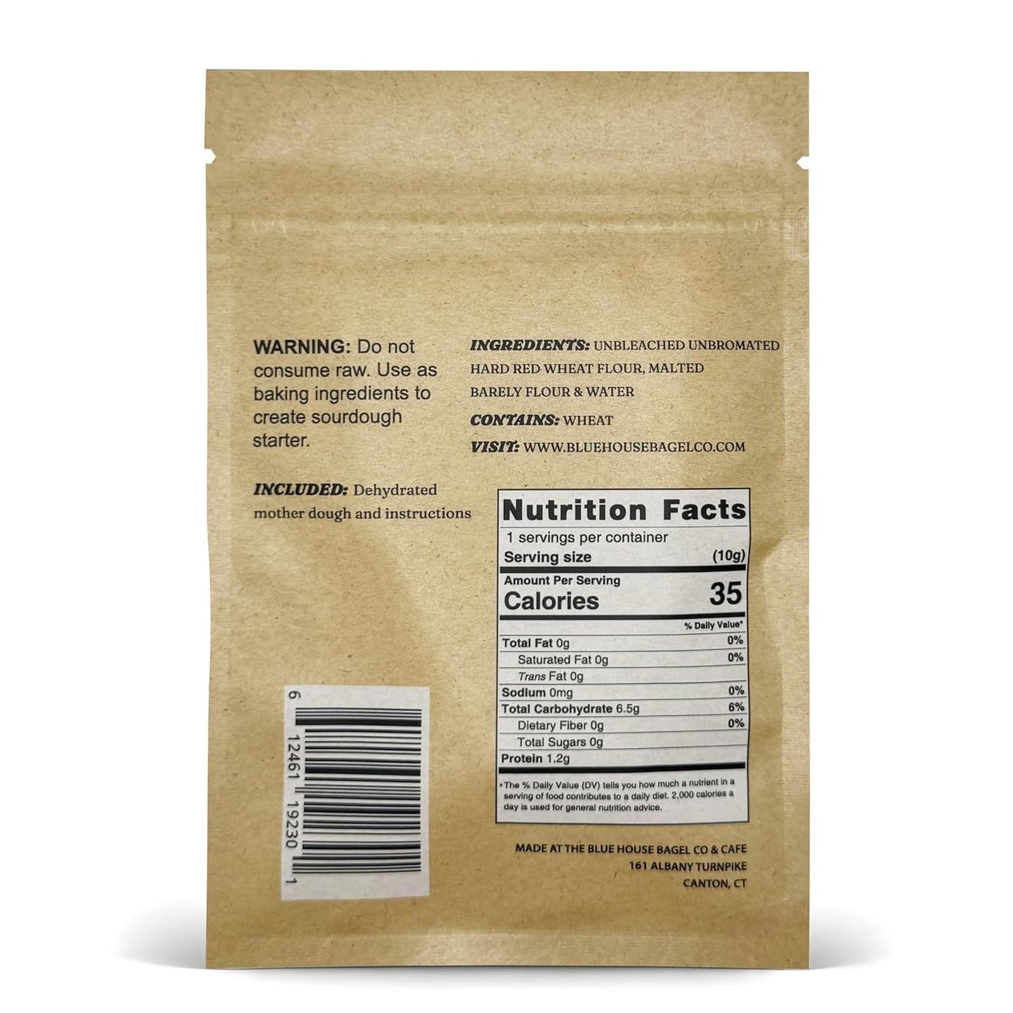 Dehydrated Sourdough Starter – Mama Blue Artisan Sourdough Bread with 137+ Years Italian Heritage | Non-GMO Sourdough Starter Option | Live Culture | Beginner Friendly | Perfect for Bread, Bagels & Pizza Dough | 10g