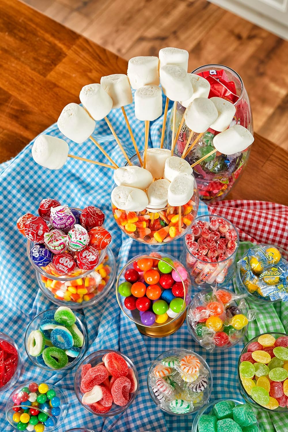 Sarah's Candy Factory 13 Oz Dehydrated Peppermint Marshmallow Bits in Reusable Jar