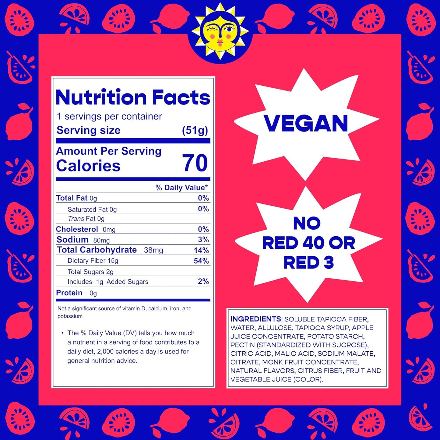 Better Sour Tart Cherry Candy, Sour Gummies with Bold Fruit Flavor, Mouthwatering Sour Candy Made with Real Fruit Juice, Vegan and Gluten-Free Treats, (Pack of 10)