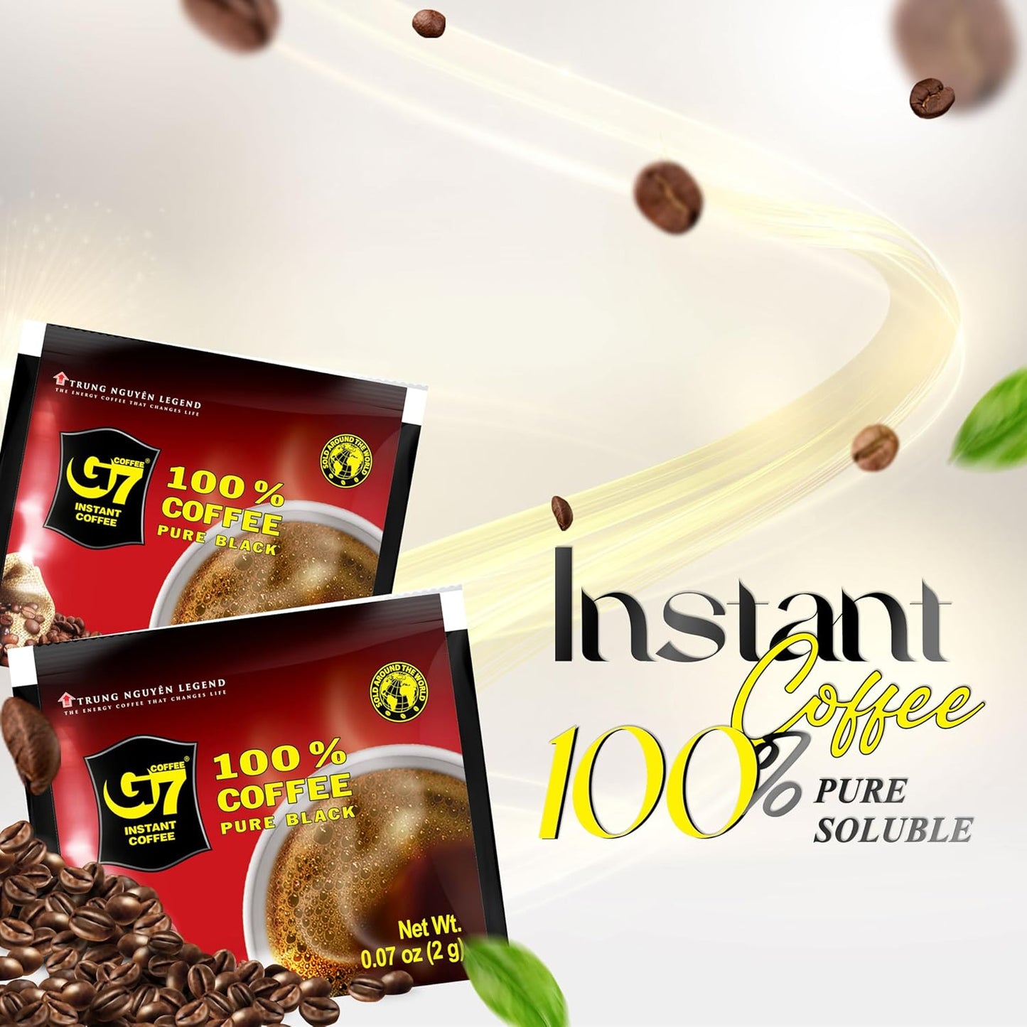 Bundle of Pure Black and Espresso Instant Coffee
