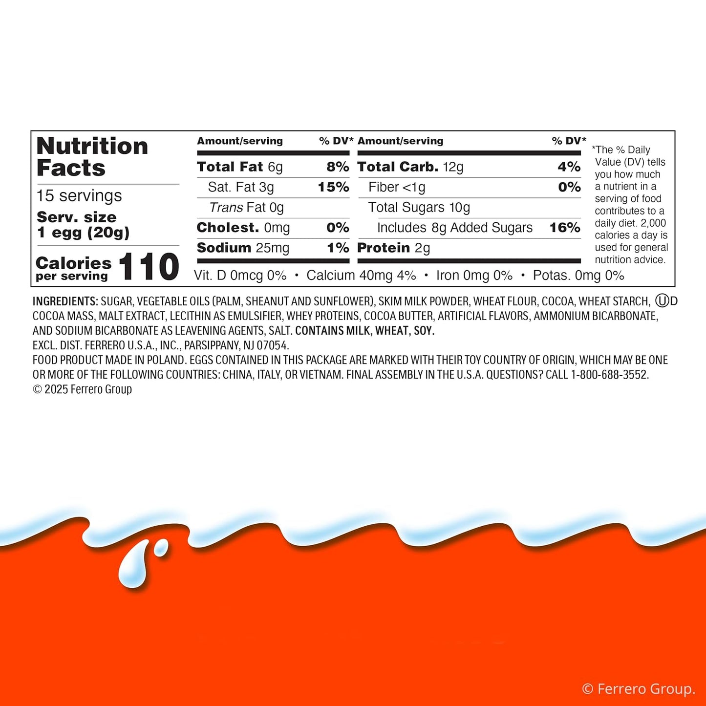 Kinder Joy Eggs, Bulk 15 Count, Treat Plus Toy, Sweet Creams and Chocolatey Wafers, Individually Wrapped, 10.5 oz