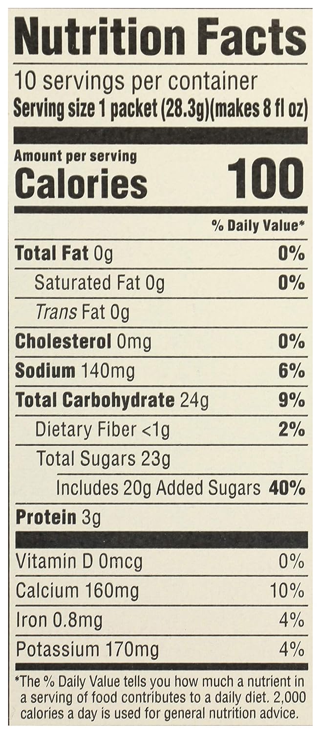 365 by Whole Foods Market, Drink Hot Cocoa Milk Chocolate Organic 10 Count, 10 Ounce (Pack of 2)