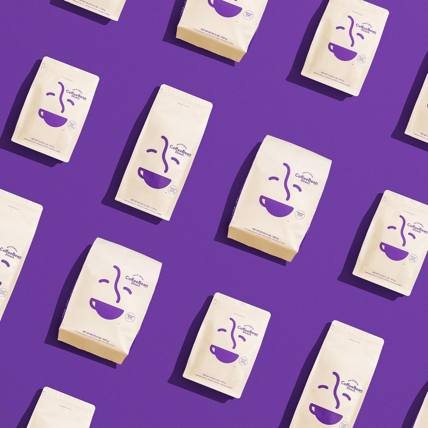 Coffee Bean Direct French Roast, Ground Coffee, Dark Roast, 5 Pound Bag (Pack of 1)