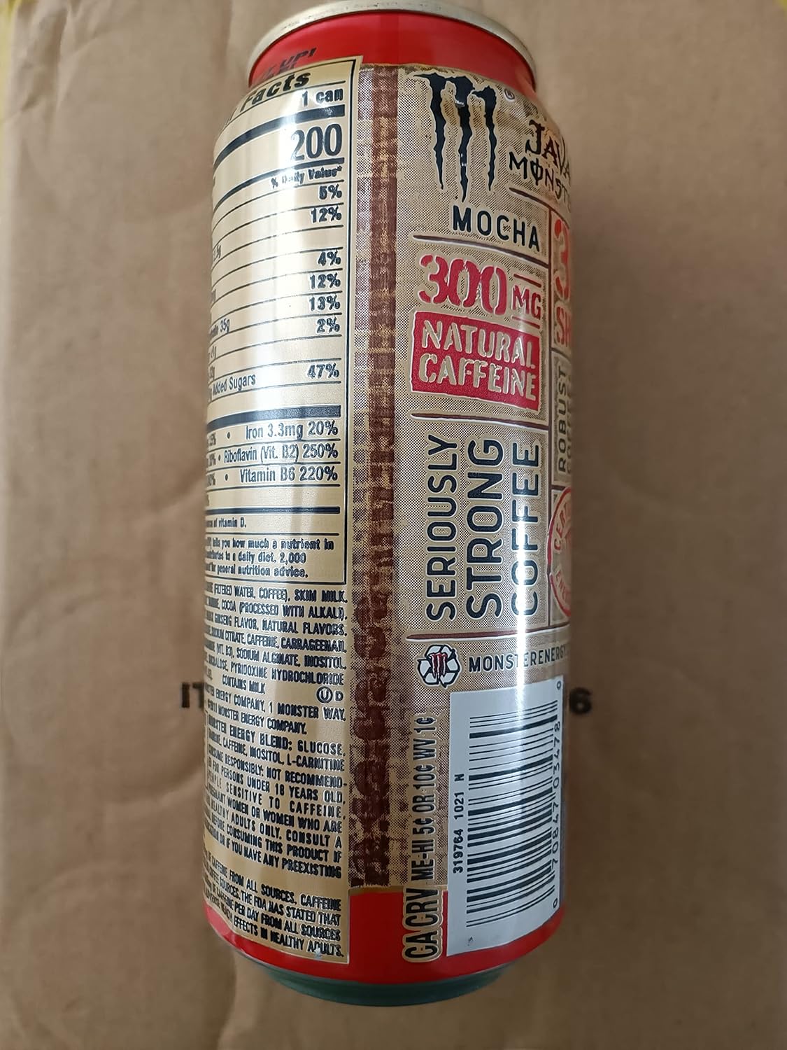 Monster Java 300 - Mocha -15.5 ounce (Pack of 8)