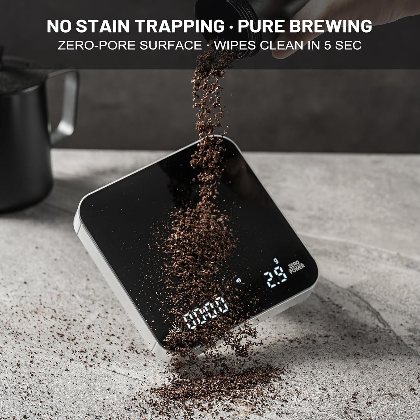 KitchenTour Coffee Scale with Timer (K122-S)