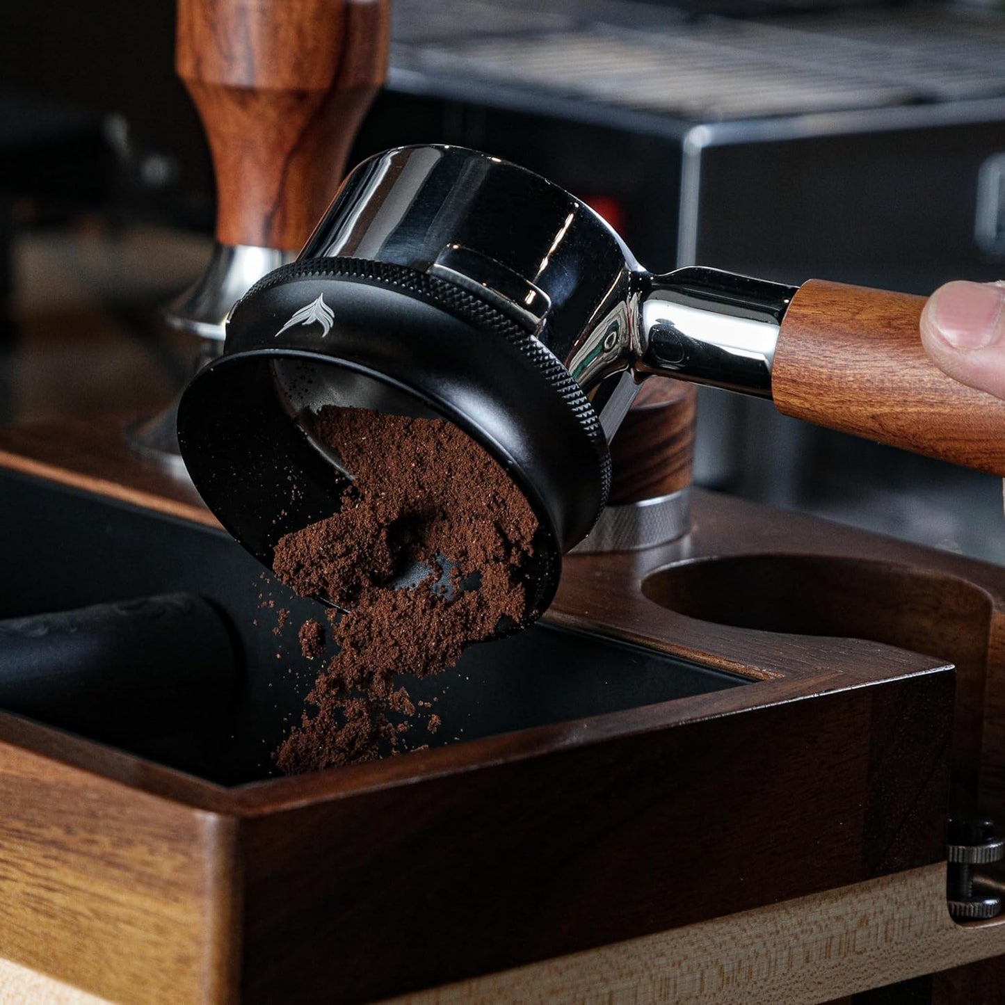 58mm Espresso Tool Kit Coffee Dosing Funnel and Puck Screen Set Inludes Magnetic Portafilter Funnel 58 mm and Puck Filter Barista Tools for All 58mm Espresso Machines