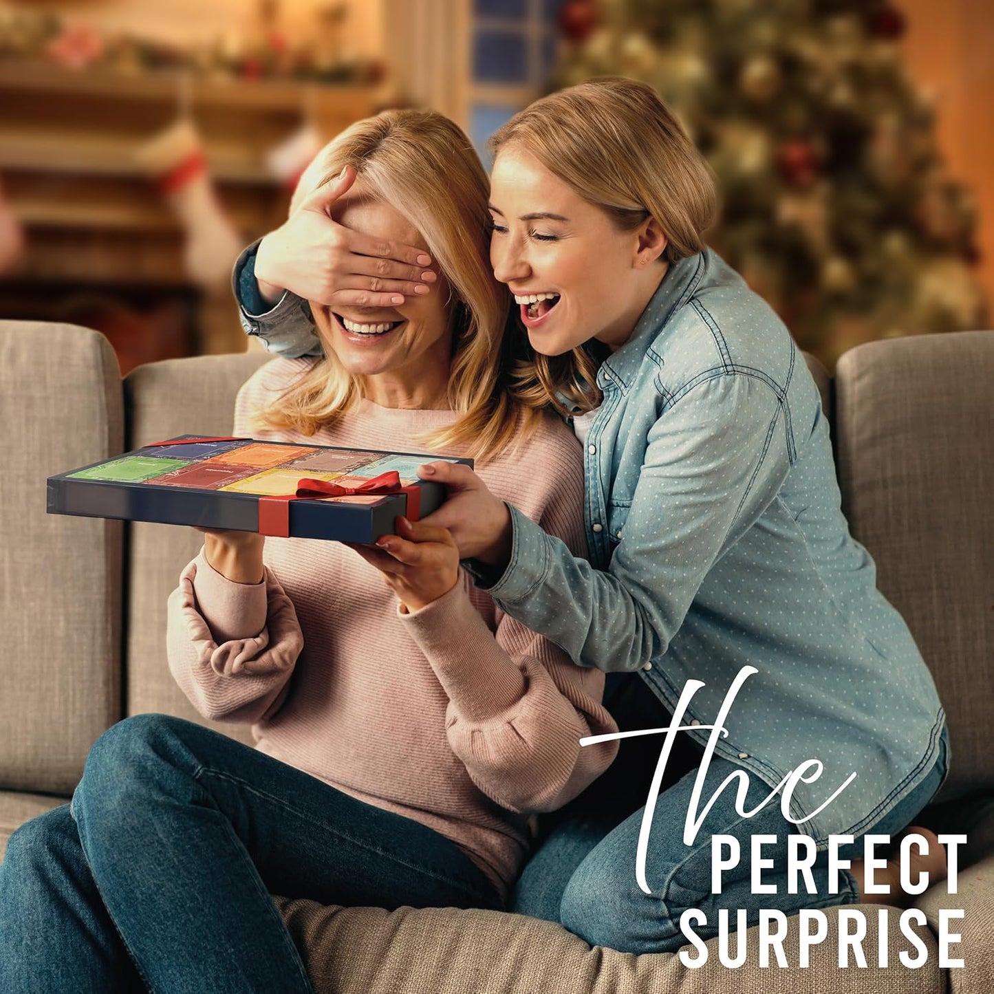 Tea Gift Set For Women - Tea Sampler Gift Set Box Variety Pack - Includes 8 Rich Flavors, 32 Tea Bags - Tea Set For Christmas Gifts For Women - Loose Leaf Tea Sampler For Tea Gifts For Tea Lovers