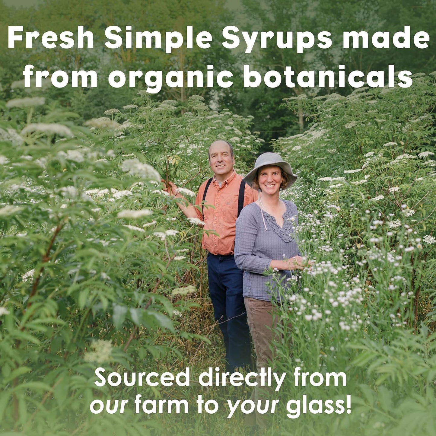 Bluestem Botanicals Organic Thyme Simple Syrup, 8 oz, Cocktail and Mocktail Mixer for Drinks, Non-Alcoholic